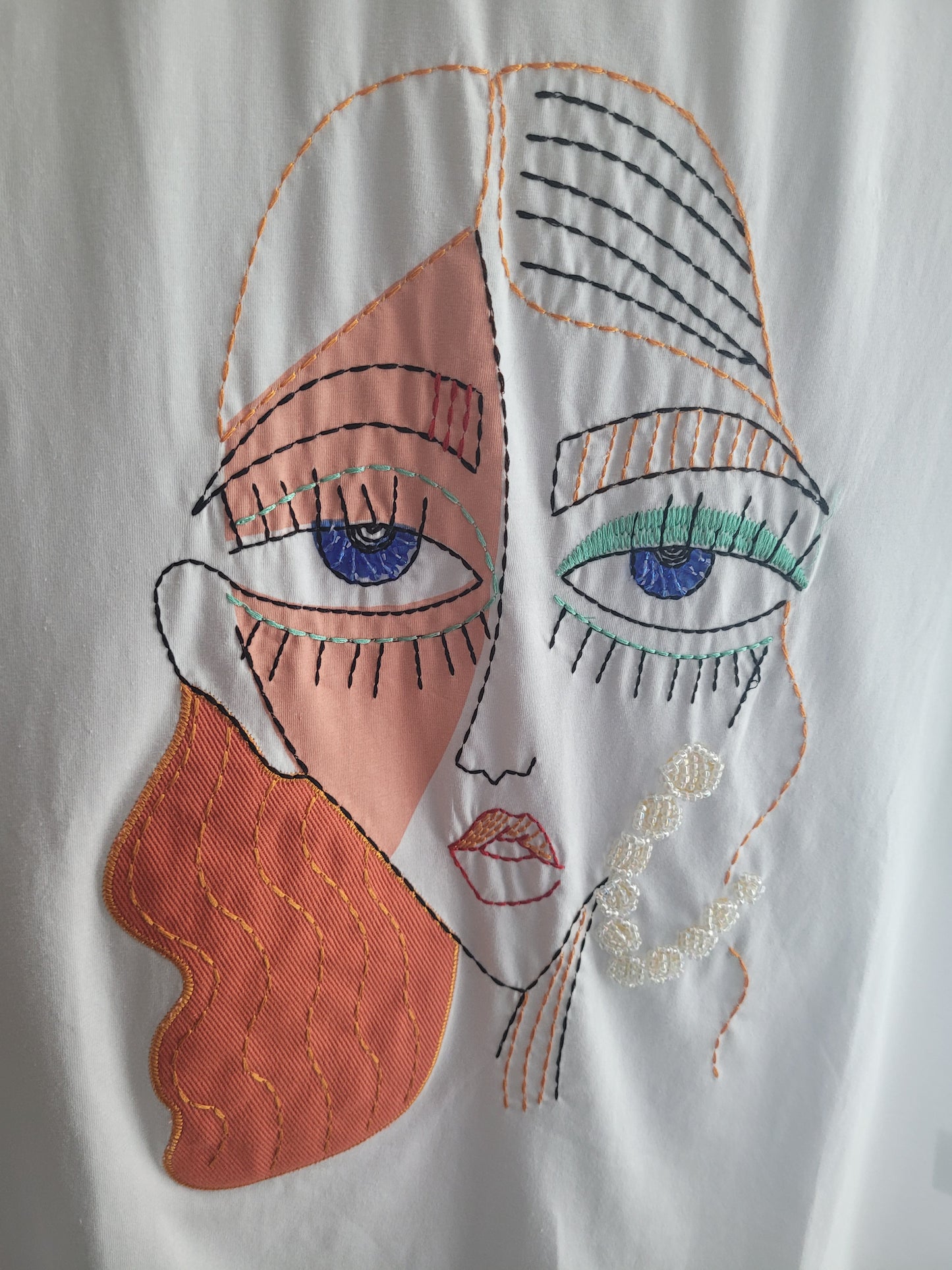 Arty Face Woman T-Shirt