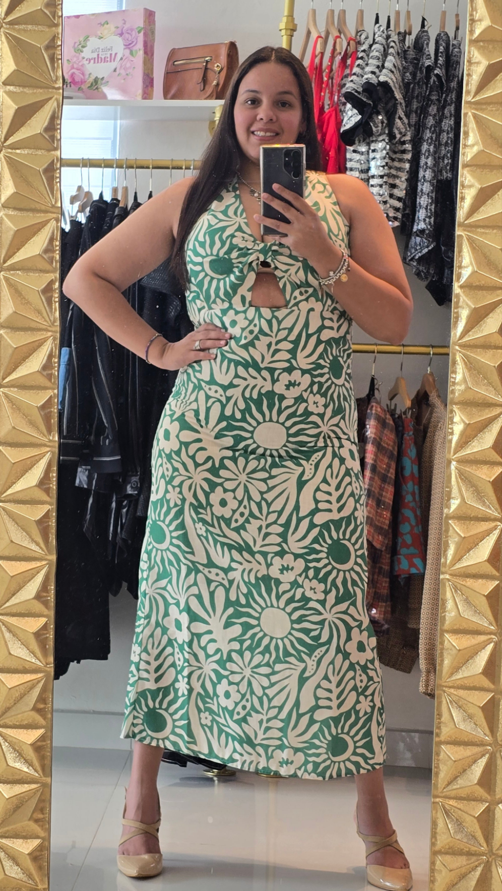 Gala Maxi Dress Knot Open