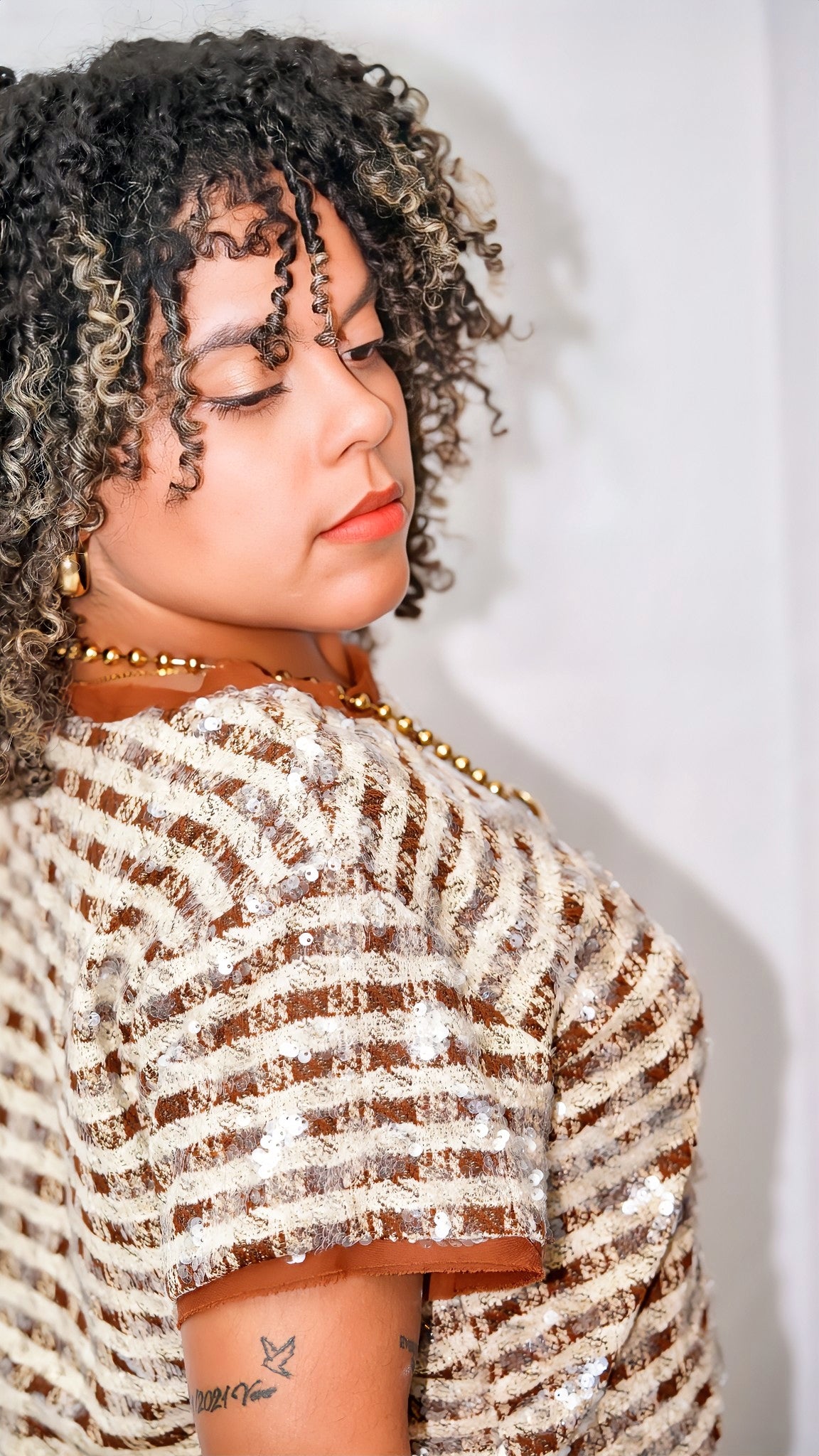 Serene Sequin Top