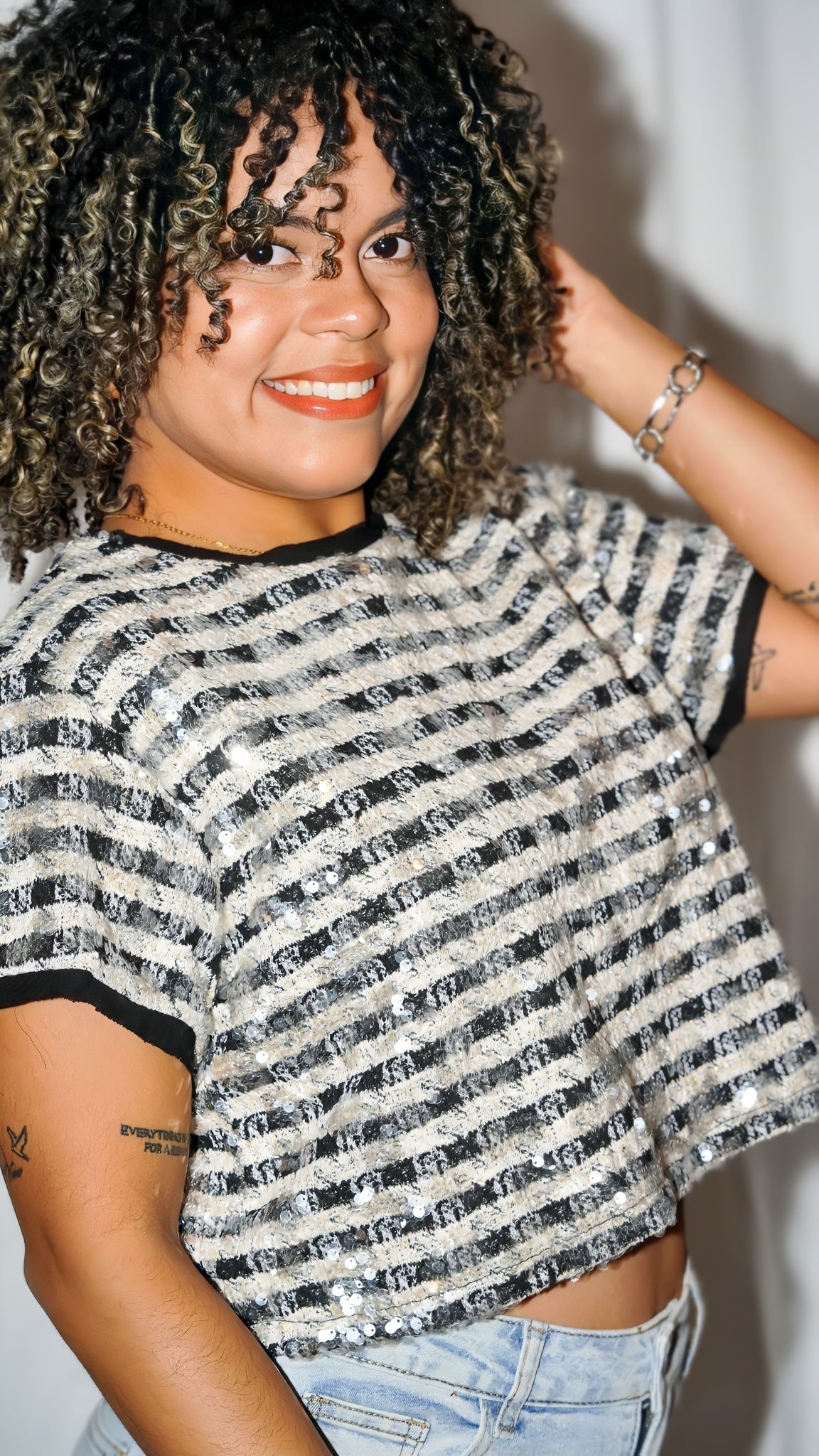 Serene Sequin Top
