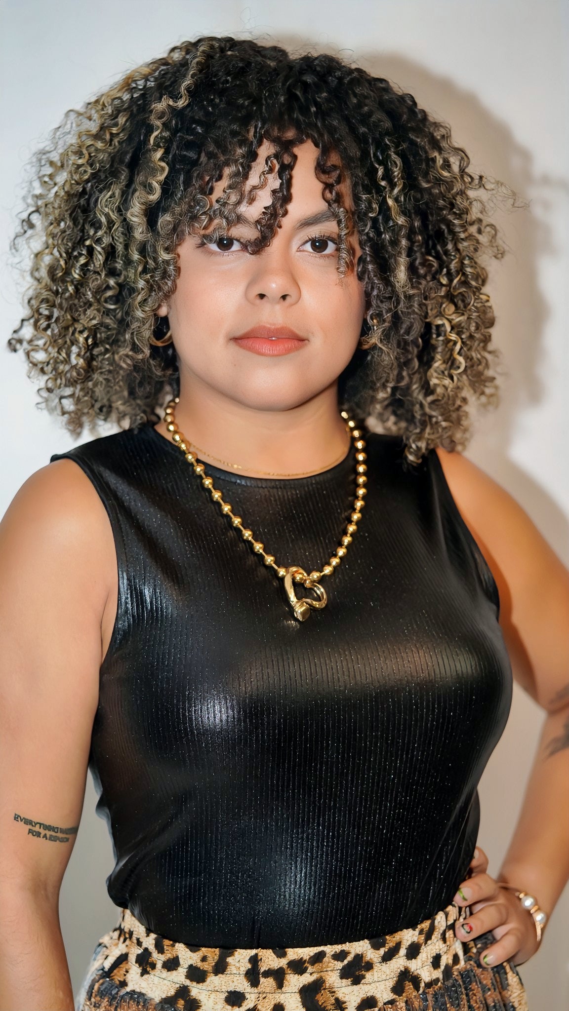 Elys Metallic Top