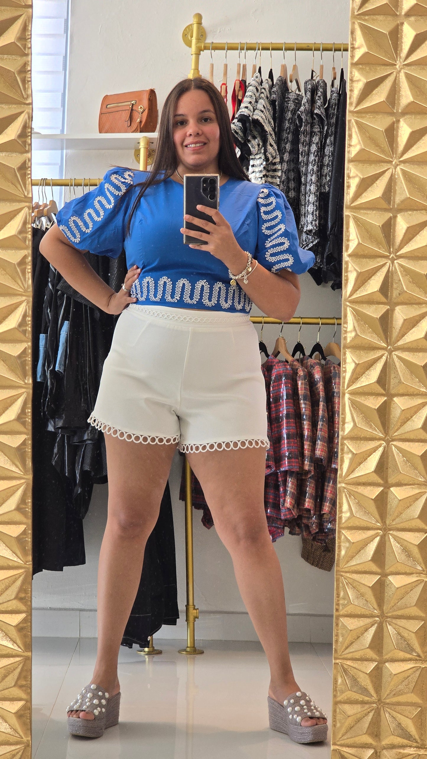 Jani Puffy Sleeves Top