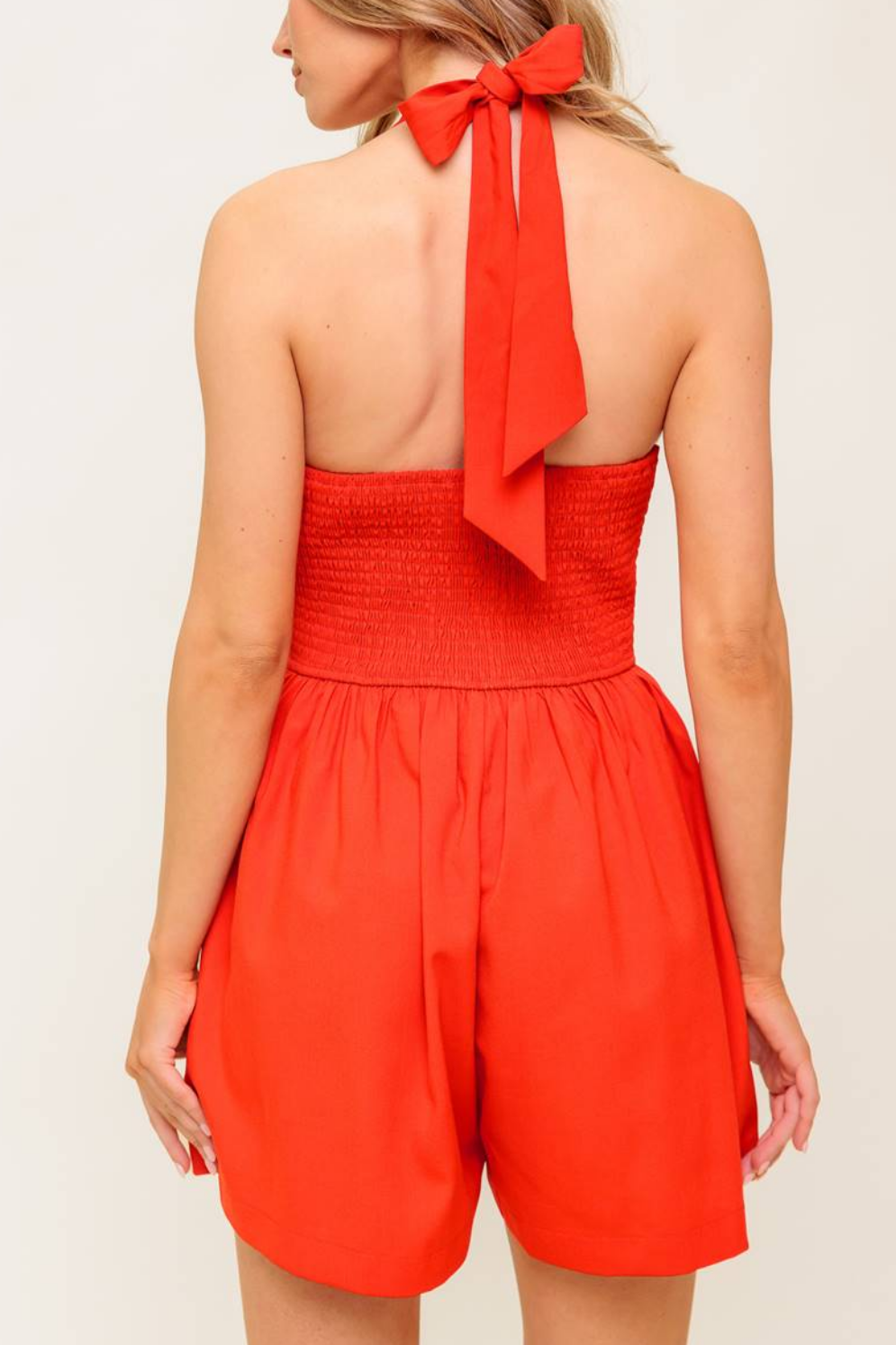 RedRed Halter Romper