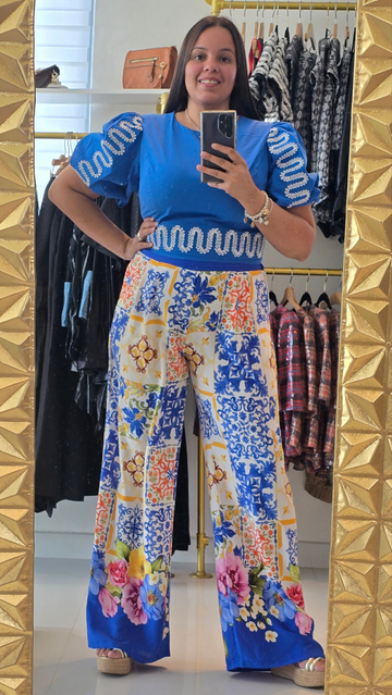 Fernanda Printed Palazzo