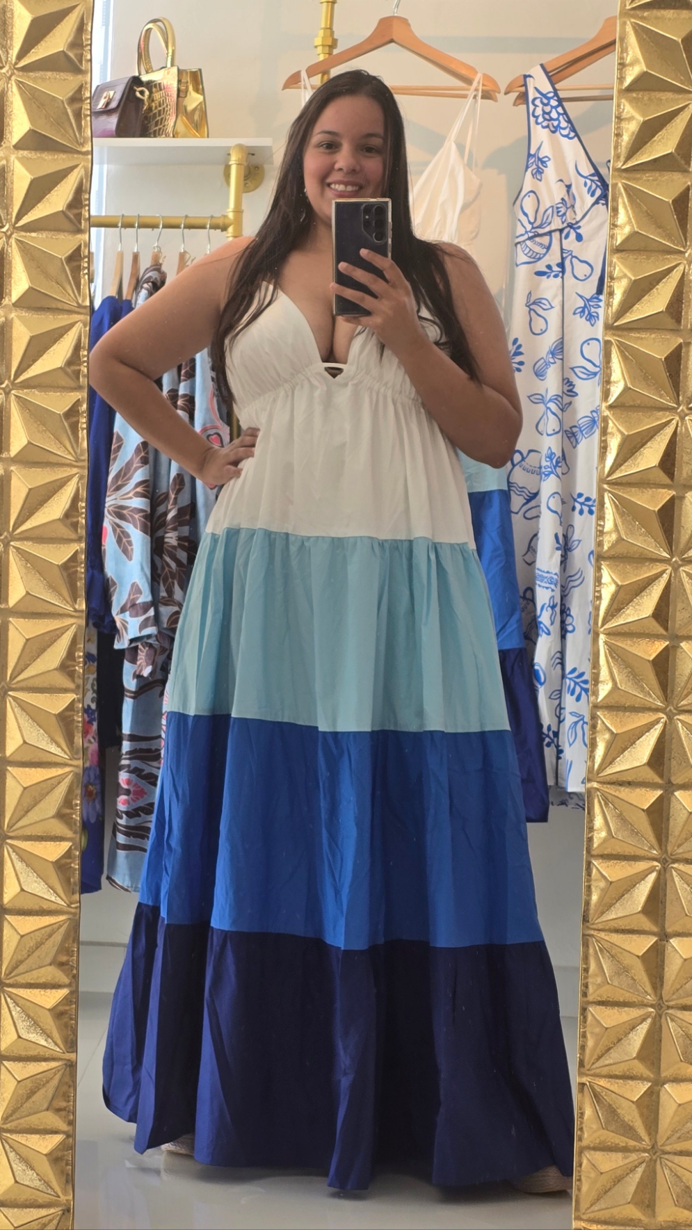 Shanic Color Block Dress