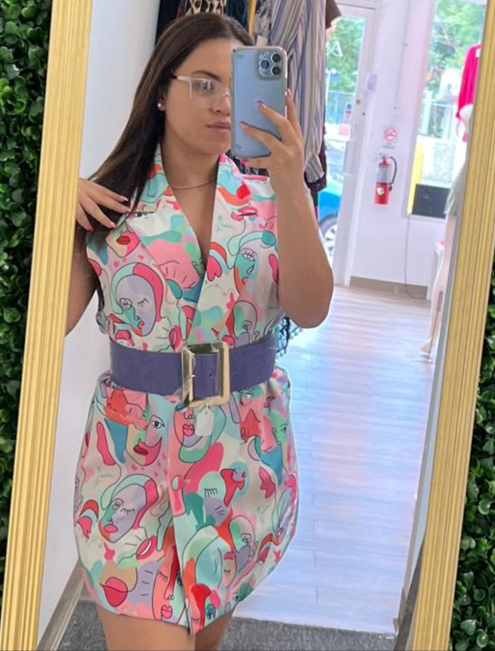 Long Vest Multi