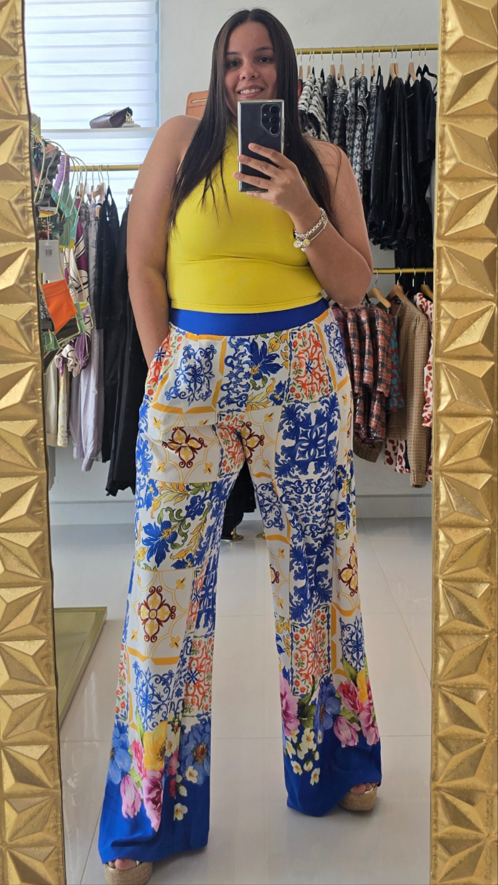 Fernanda Printed Palazzo