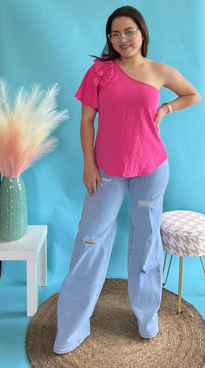 Seiren One Shoulder Top