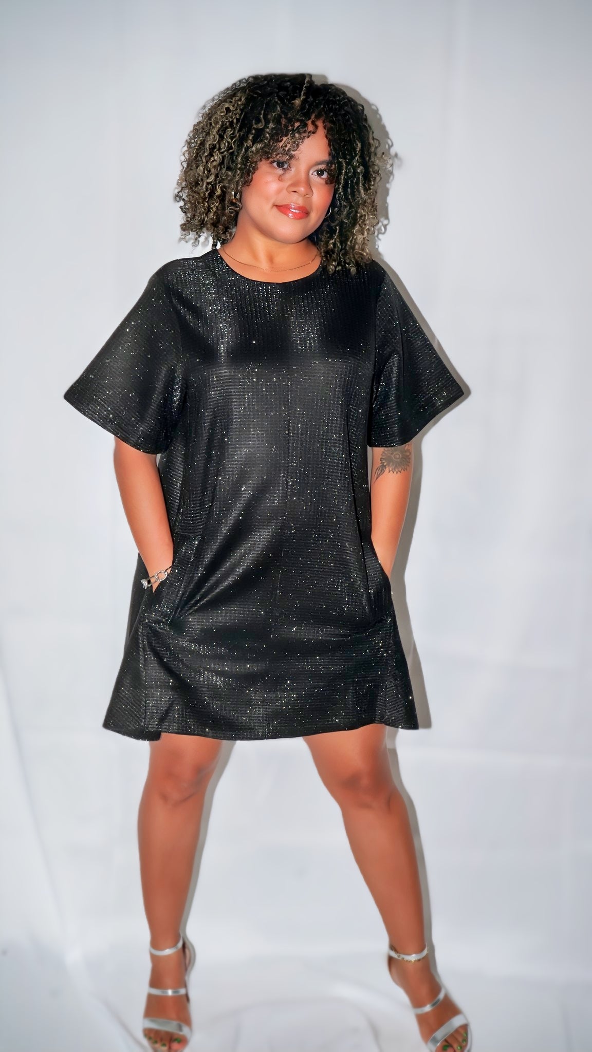 Kiara Shiny Dress