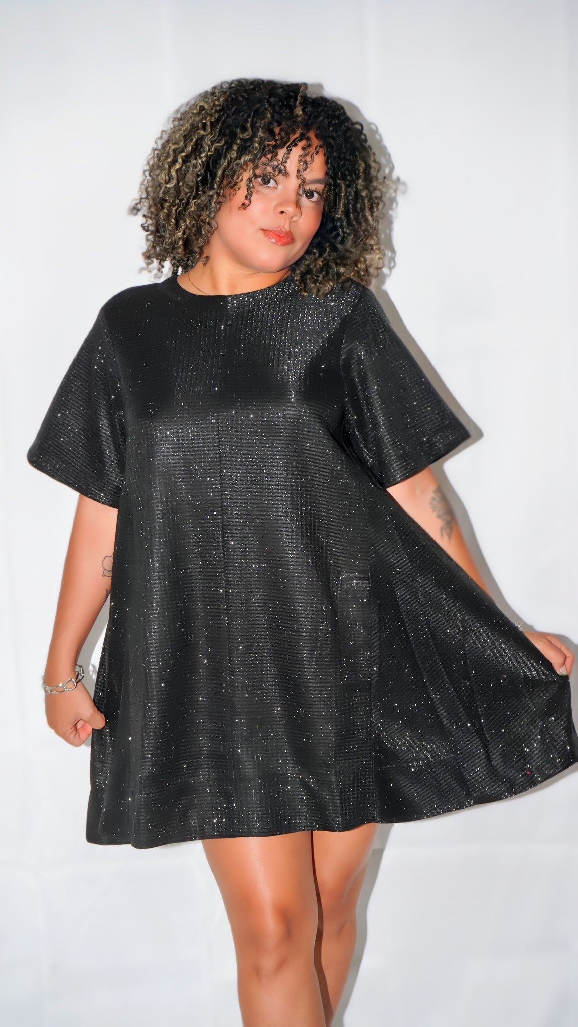 Kiara Shiny Dress