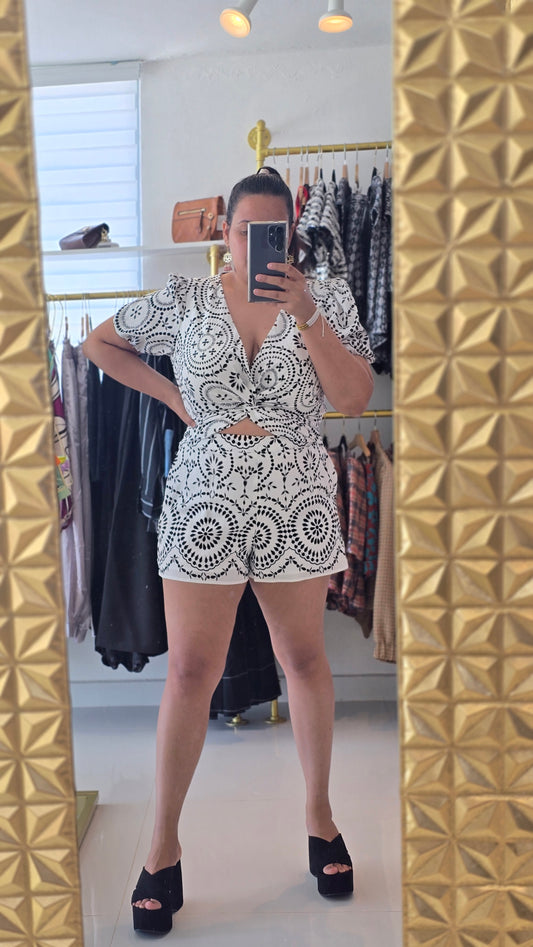Alia Crop Top + Short Set