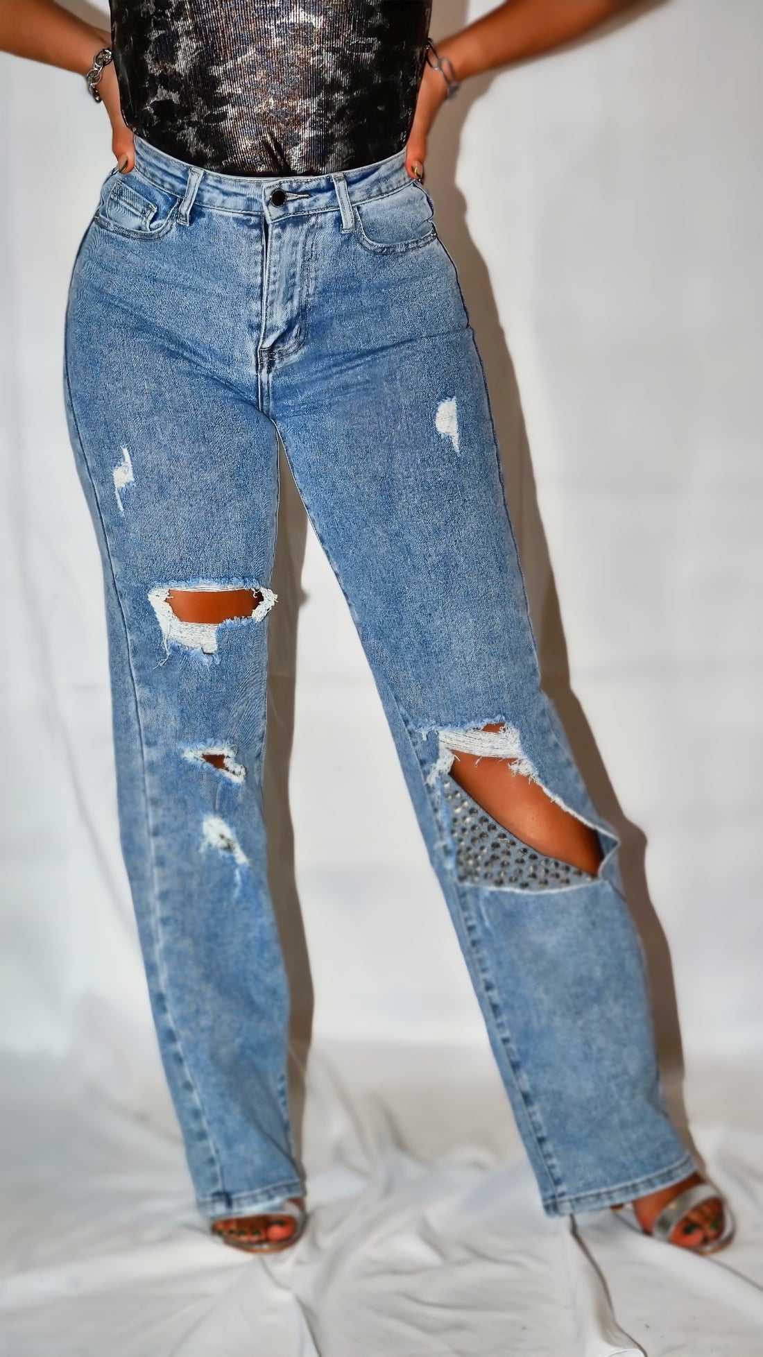 Lore Studded Jeans