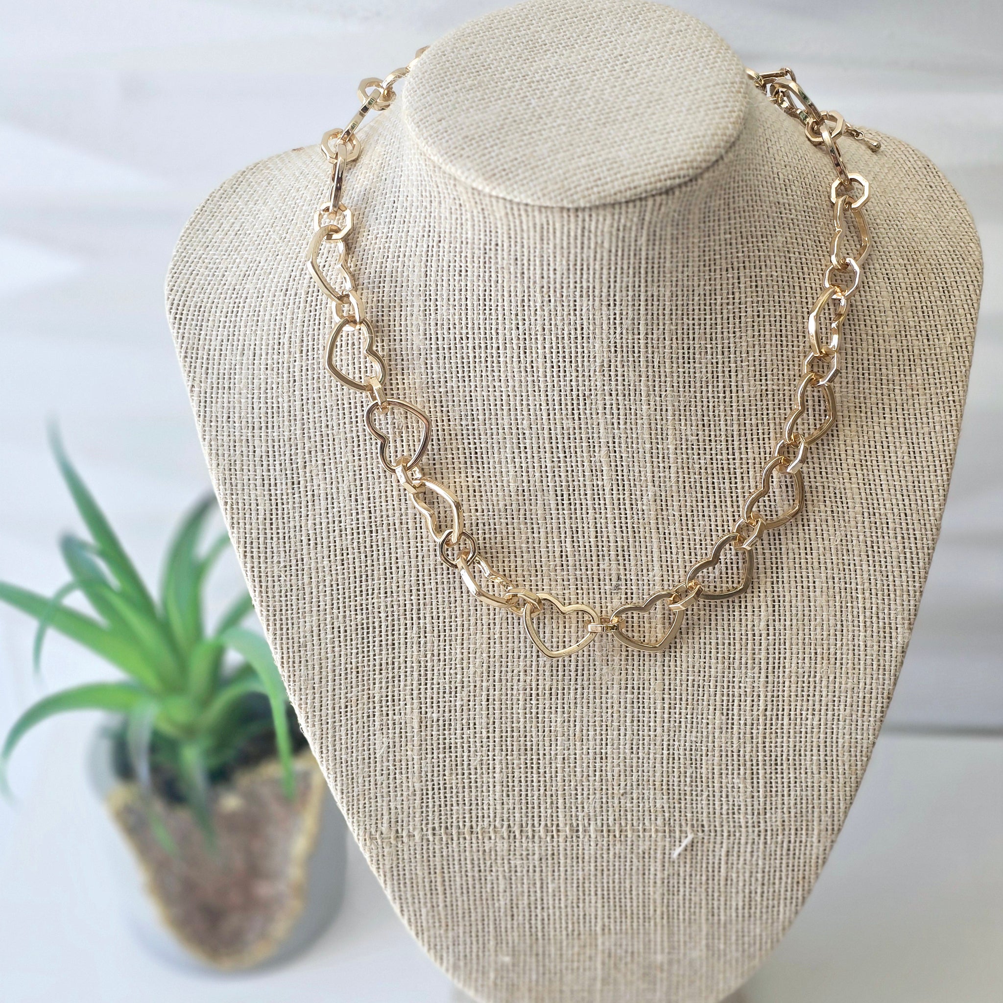 Collar Corazones