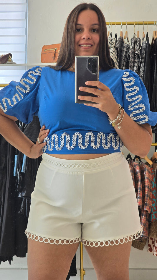 Jani Puffy Sleeves Top
