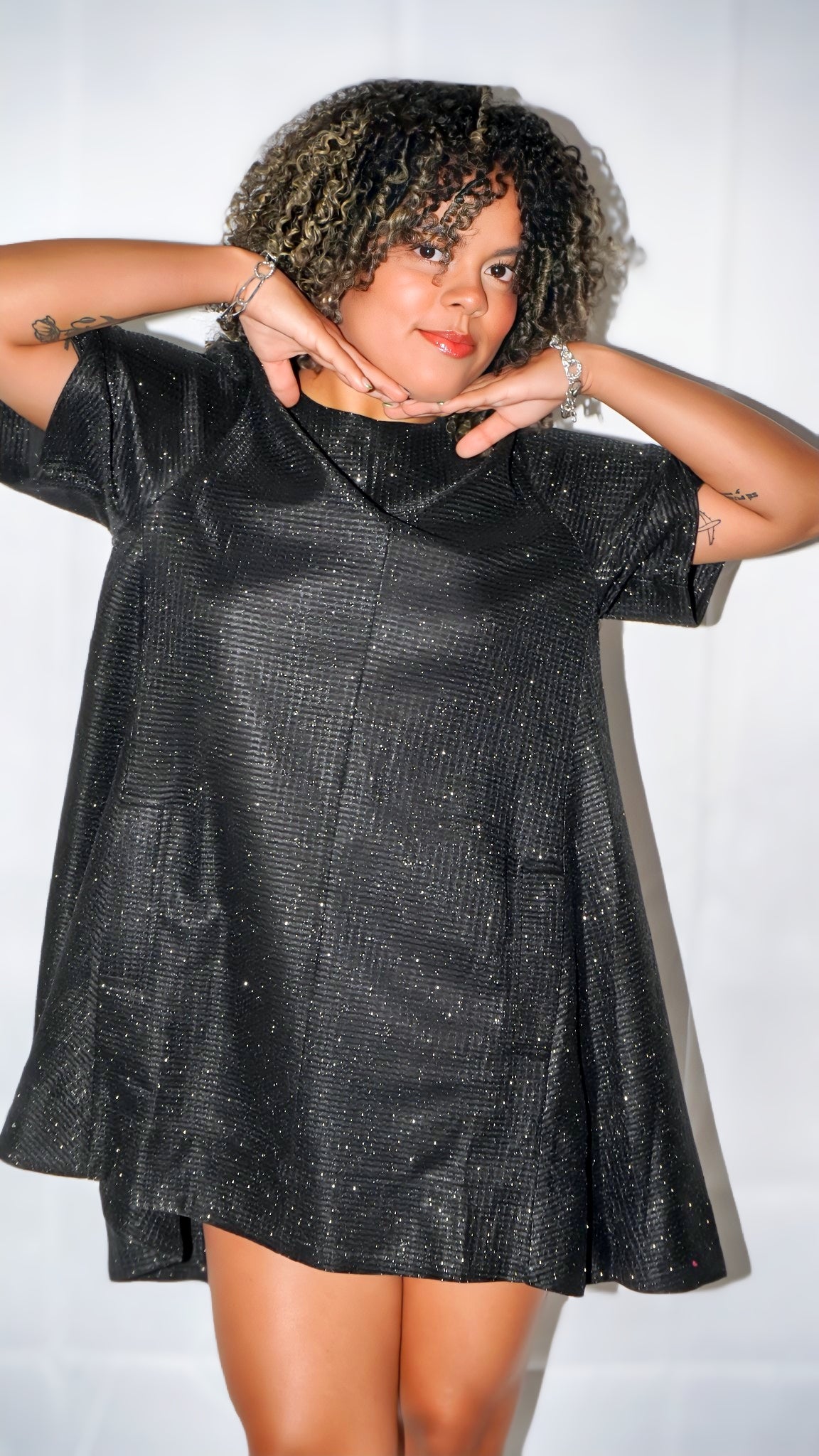 Kiara Shiny Dress