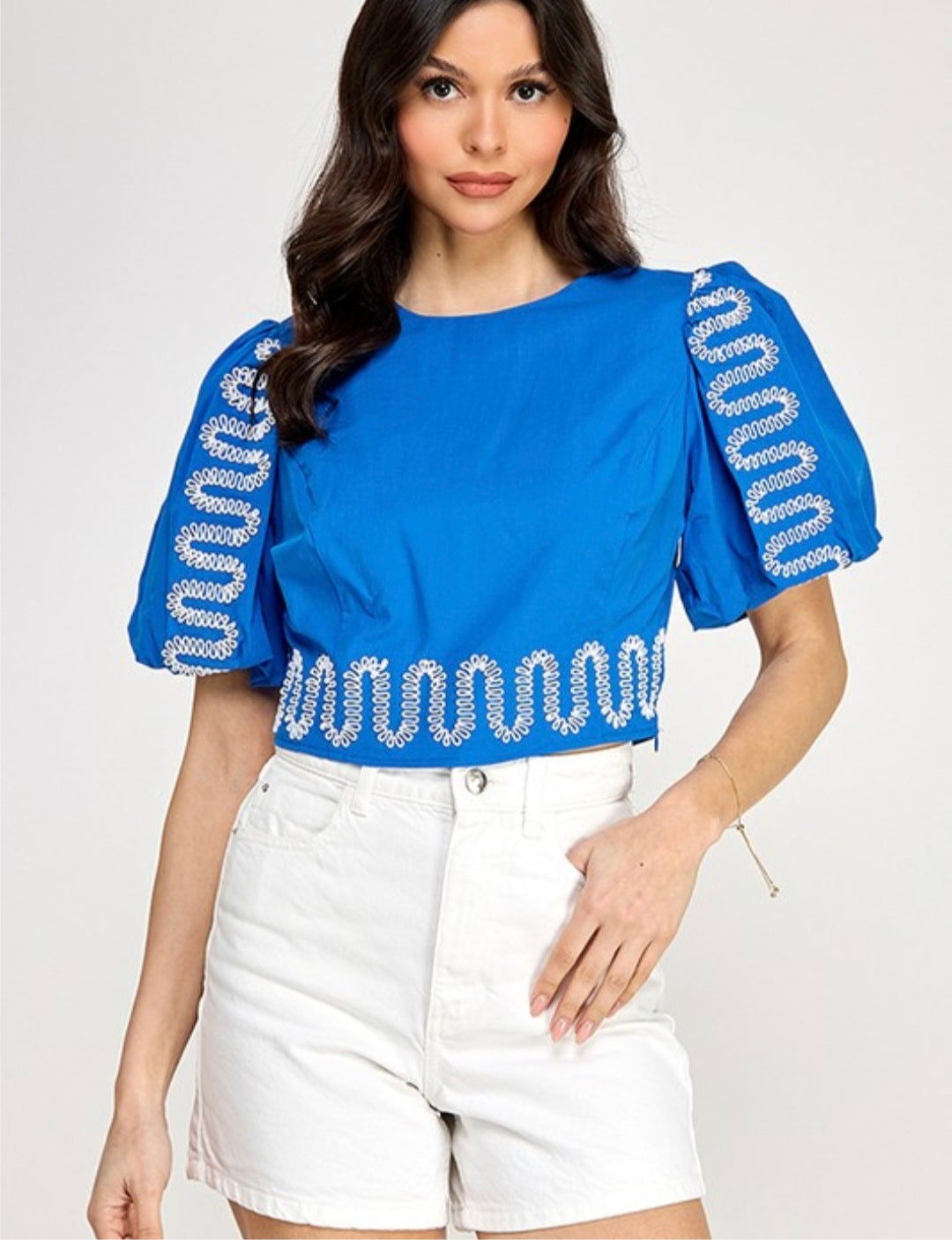 Jani Puffy Sleeves Top