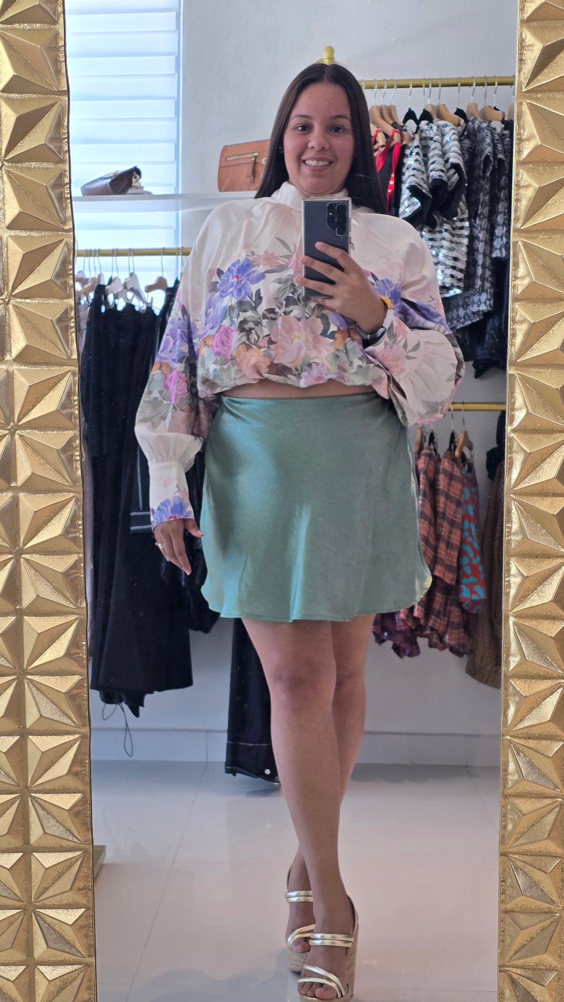 Milani Skirts Satin