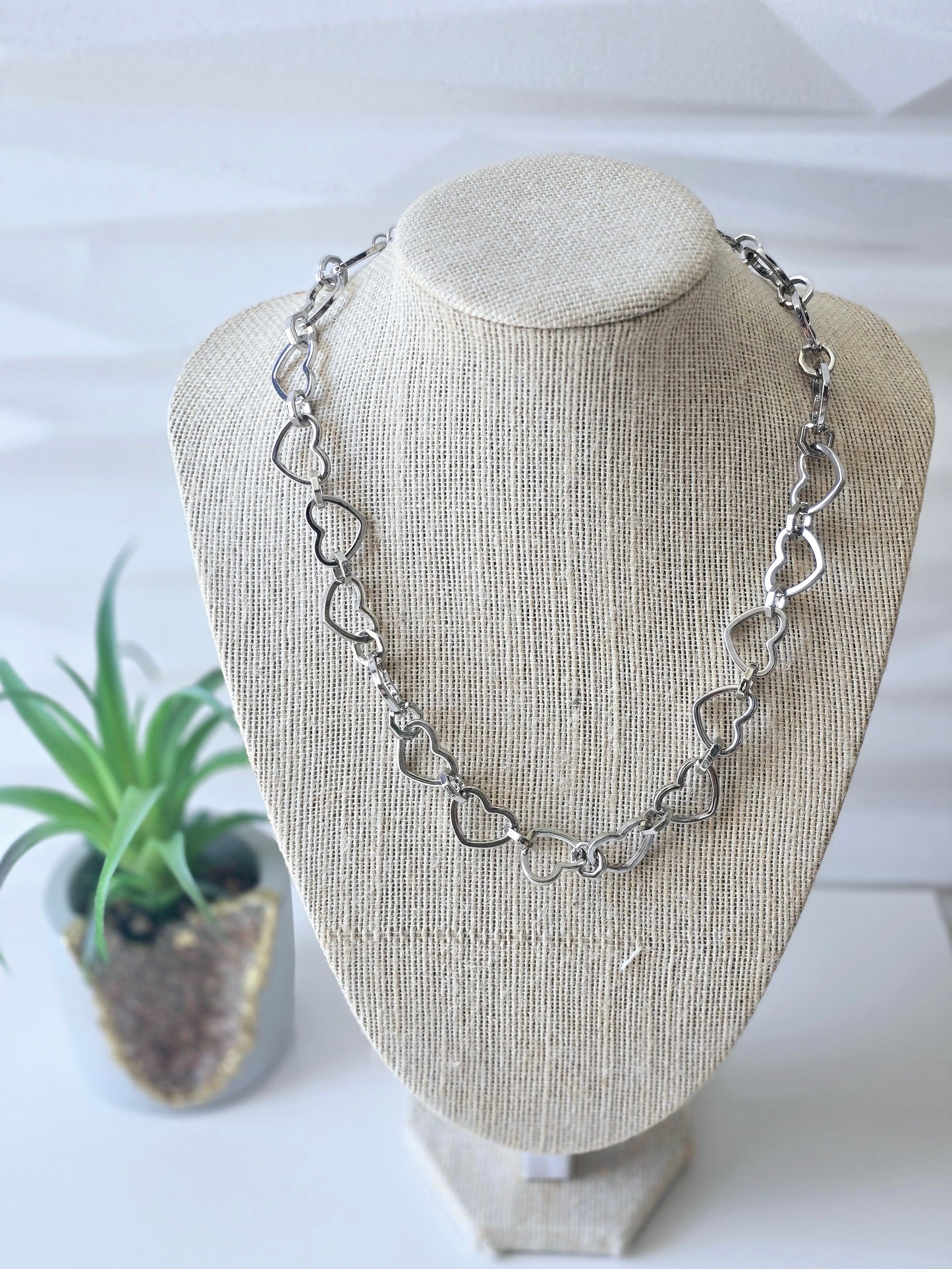 Collar corazones