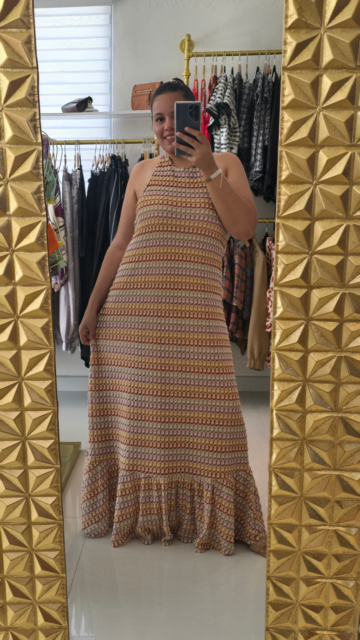 Marea Halter Maxi Dress